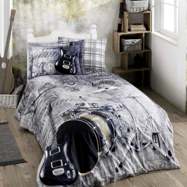 Rock Music Grey
