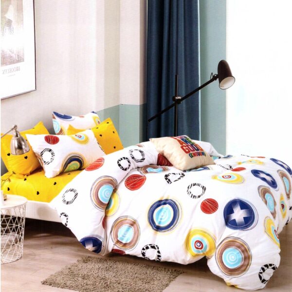 Lenjerie Bumbac Finet, 6 Piese, Pat 2 Persoane - Casa Pucioasa - PUF7766