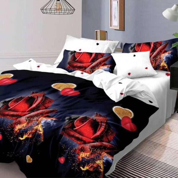 Lenjerie Finet Gros, 6 Piese, Pat 2 Persoane - Home Style - PUF7423