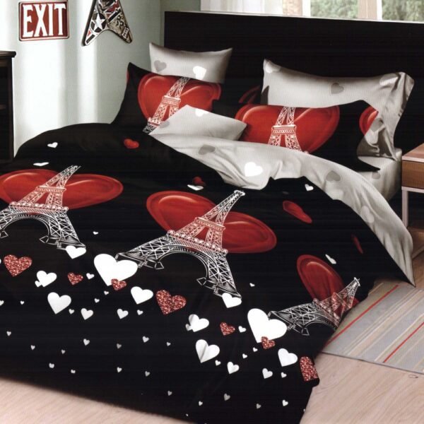 Lenjerie Finet Gros, 6 Piese, Pat 2 Persoane - Home Style - PUF7430