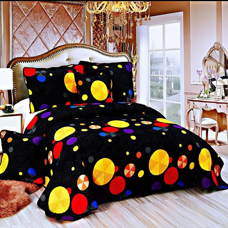 cuvertura neagra cu cercuri colorate cuvertura neagra cu cercuri colorate