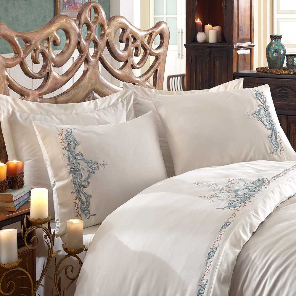 Habitat enter Classification Lenjerie de pat de Lux din Bumbac 100% Satin 200TC, Pat 2 persoane - Dantela Olivia - mint - Pufulino.ro Habitat enter Classification Lenjerie de pat de Lux din Bumbac 100% Satin 200TC, Pat 2 persoane - Dantela Olivia - mint - Pufulino.ro