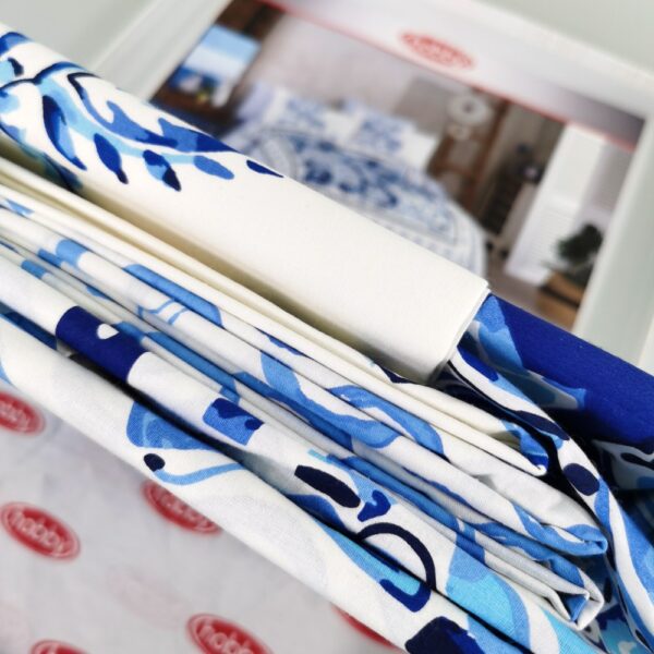 lenjerie bumbac 100% hobby escoda blue