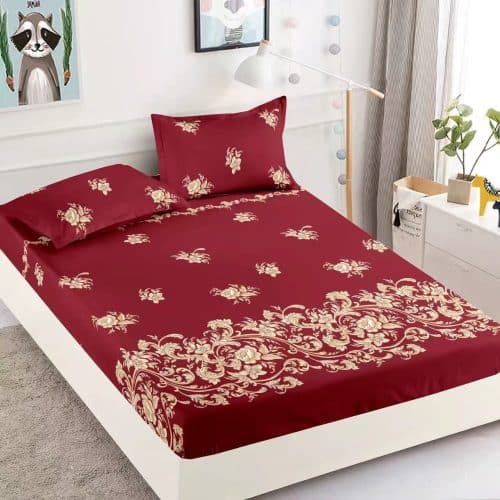 husa grena cu ornamente si flori aurii