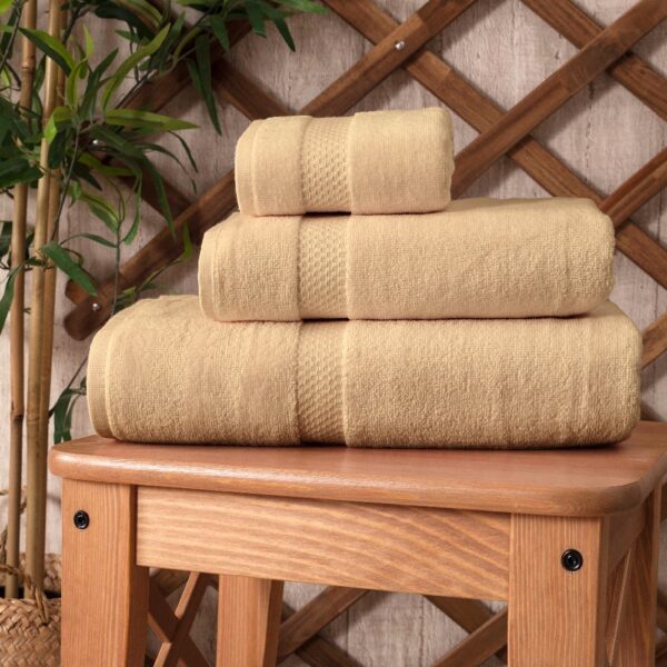 set 3 prosoape crem