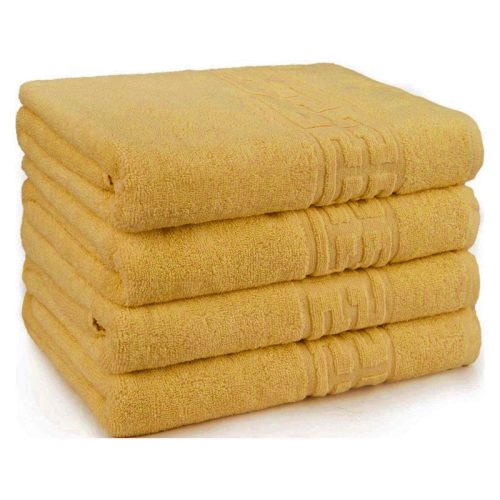 set 4 prosoape galben