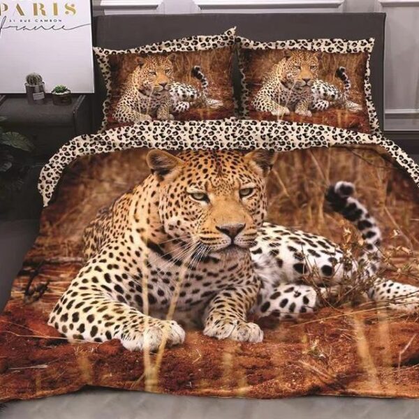 lenjerie 3d leopard animal print