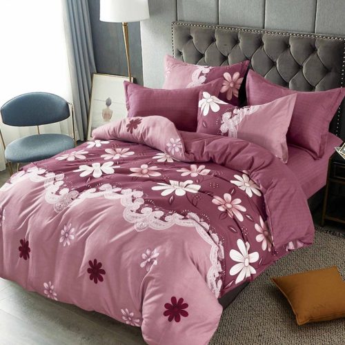 lenjerie grena cu flori