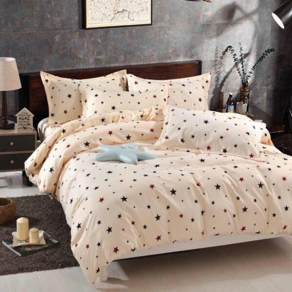 lenjerie cu stelute crem