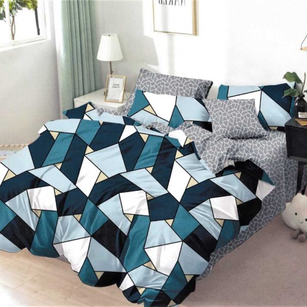 lenjerie de pat cu forme geometrice