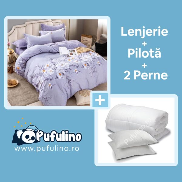 set-de-lenjerie-de-pat-lila-cu-pilota-si-perne