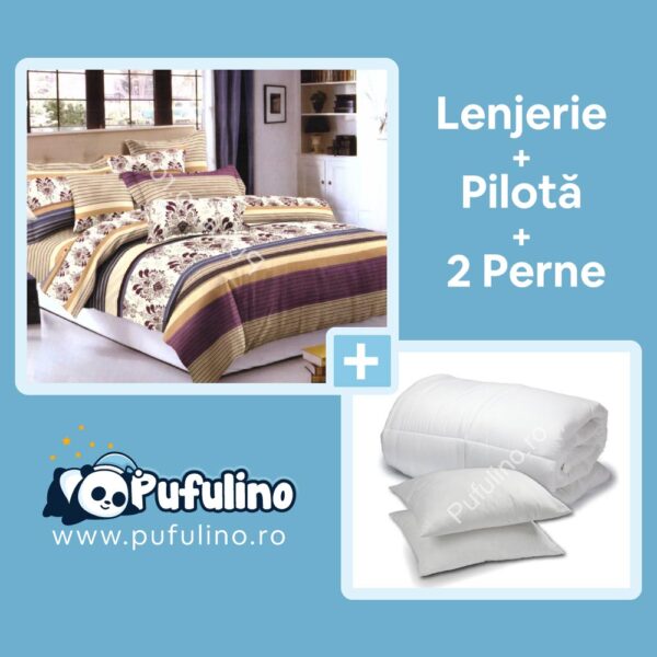 set-lenjerie-de-pat-abstracta-cu-perne-si-pilota