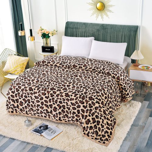 patura groasa animal print
