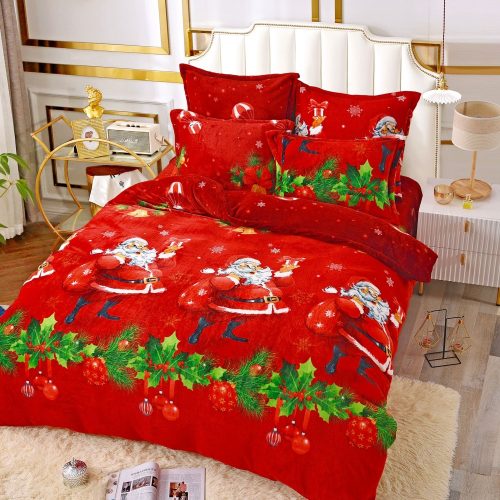 lenjerie cocolino de craciun santa