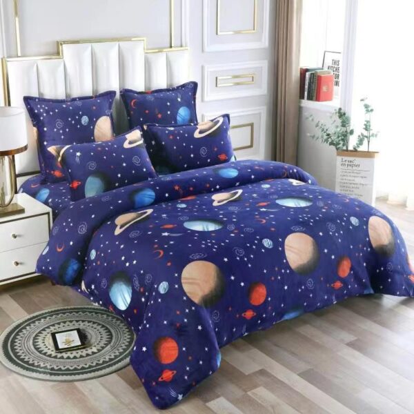 lenjerie cocolino cu planete
