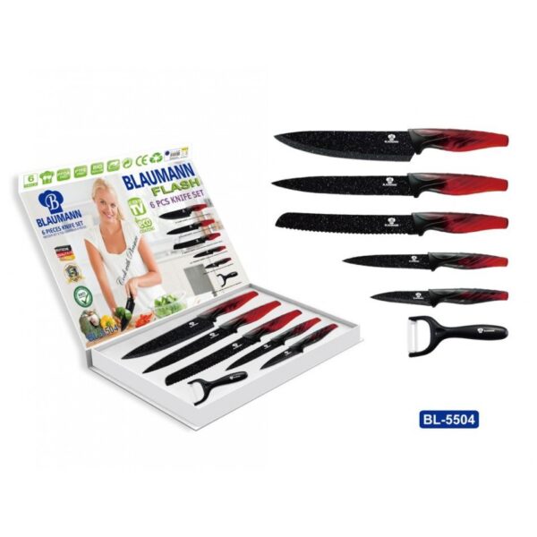 set 6 cutite blaumann bl-5504
