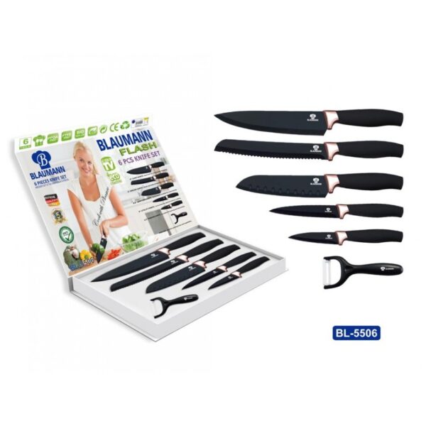 set 6 cutite blaumann bl-5506