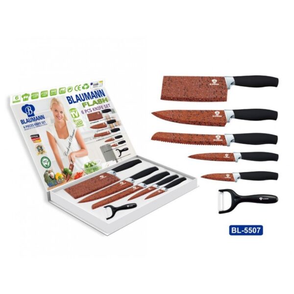 set 6 cutite blaumann bl-5507