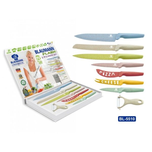 set 8 cutite blaumann bl-5510