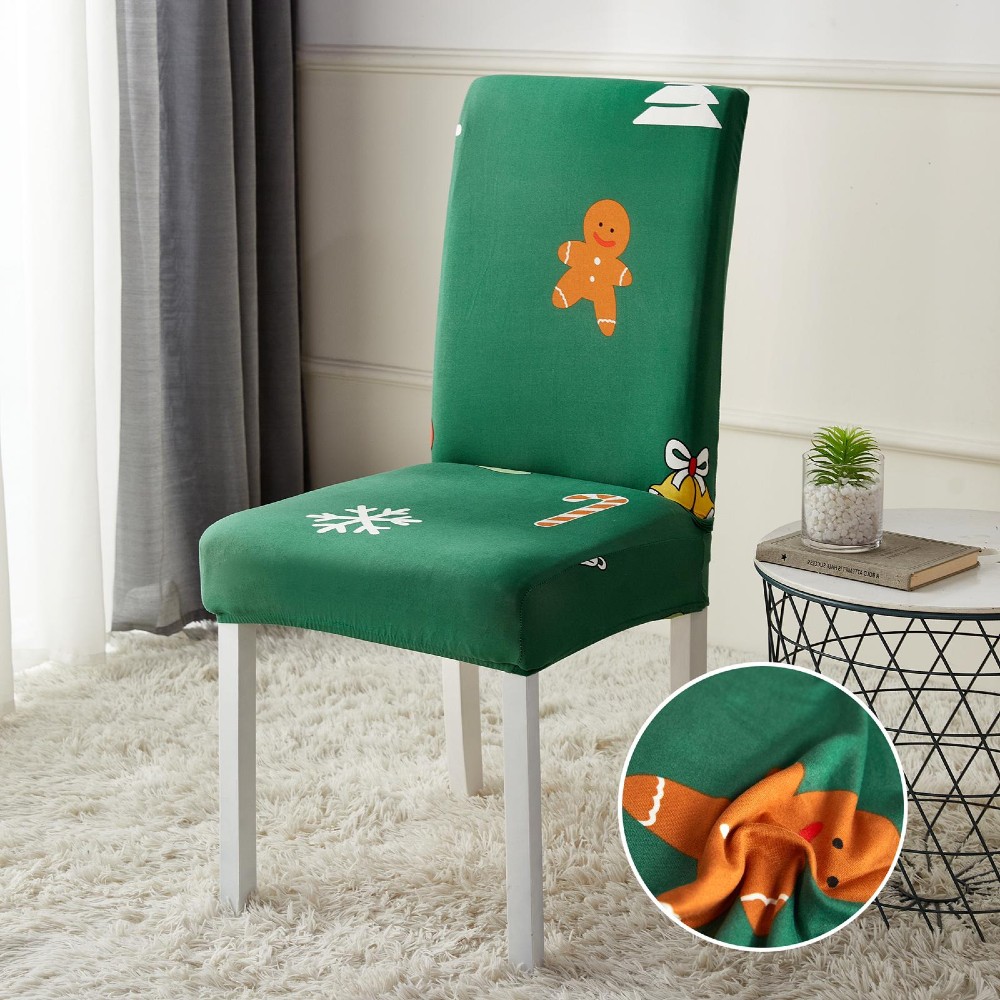 husa scaun verzi cu personaje
