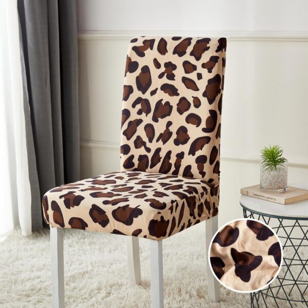 husa scaun animal print