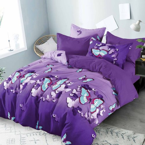 lenjerie mov cu fluturi