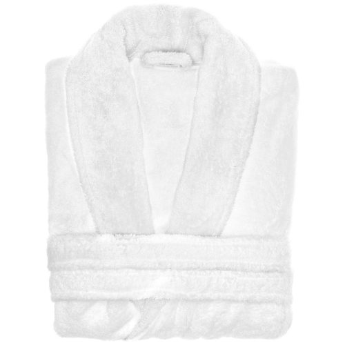 halat de baie alb bumbac organic horeca