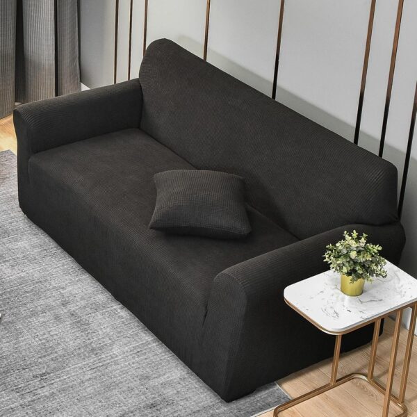 husa canapea neagra