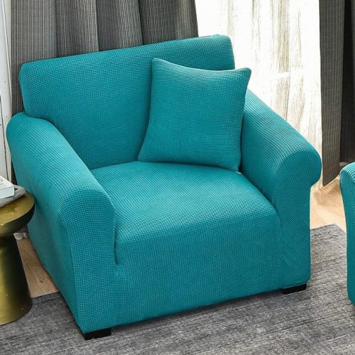 husa fotoliu turcoaz