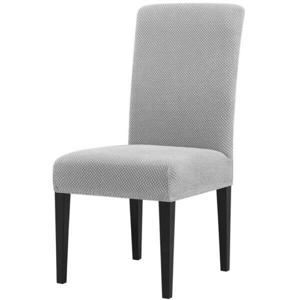 husa jacquard gri deschis