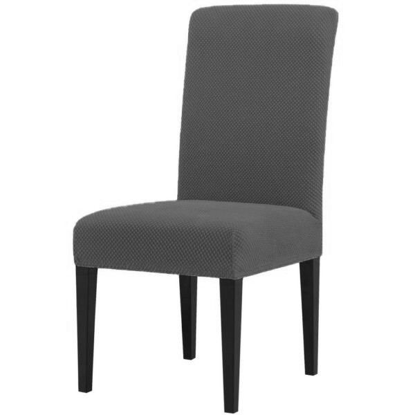 husa jacquard gri inchis
