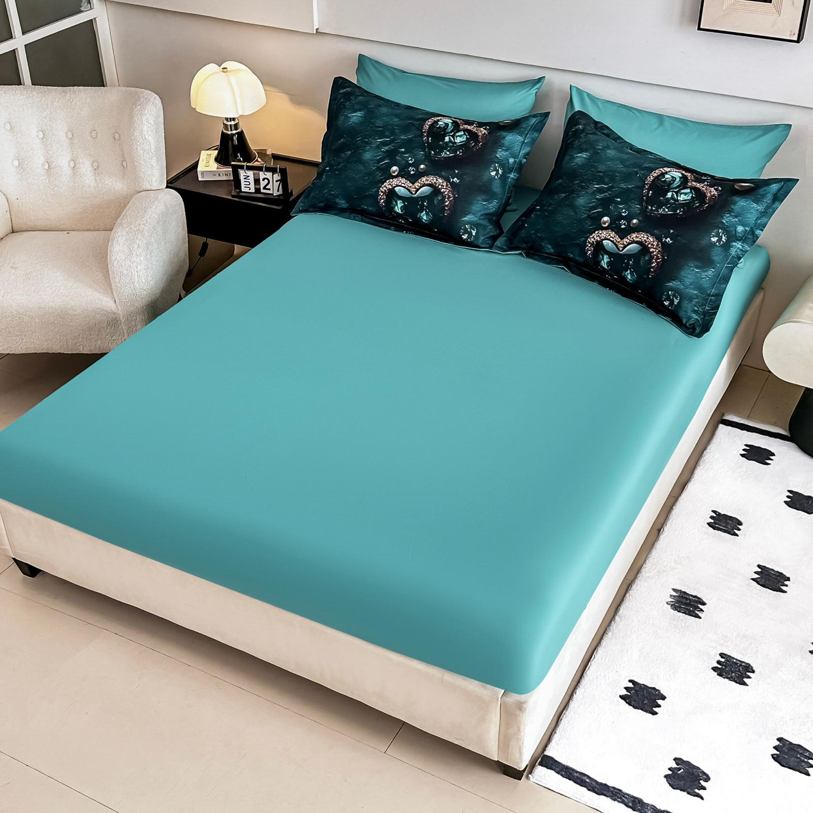 lenjerie 5d cu diamant verde cearceaf de pat lenjerie 5d cu diamant verde cearceaf de pat