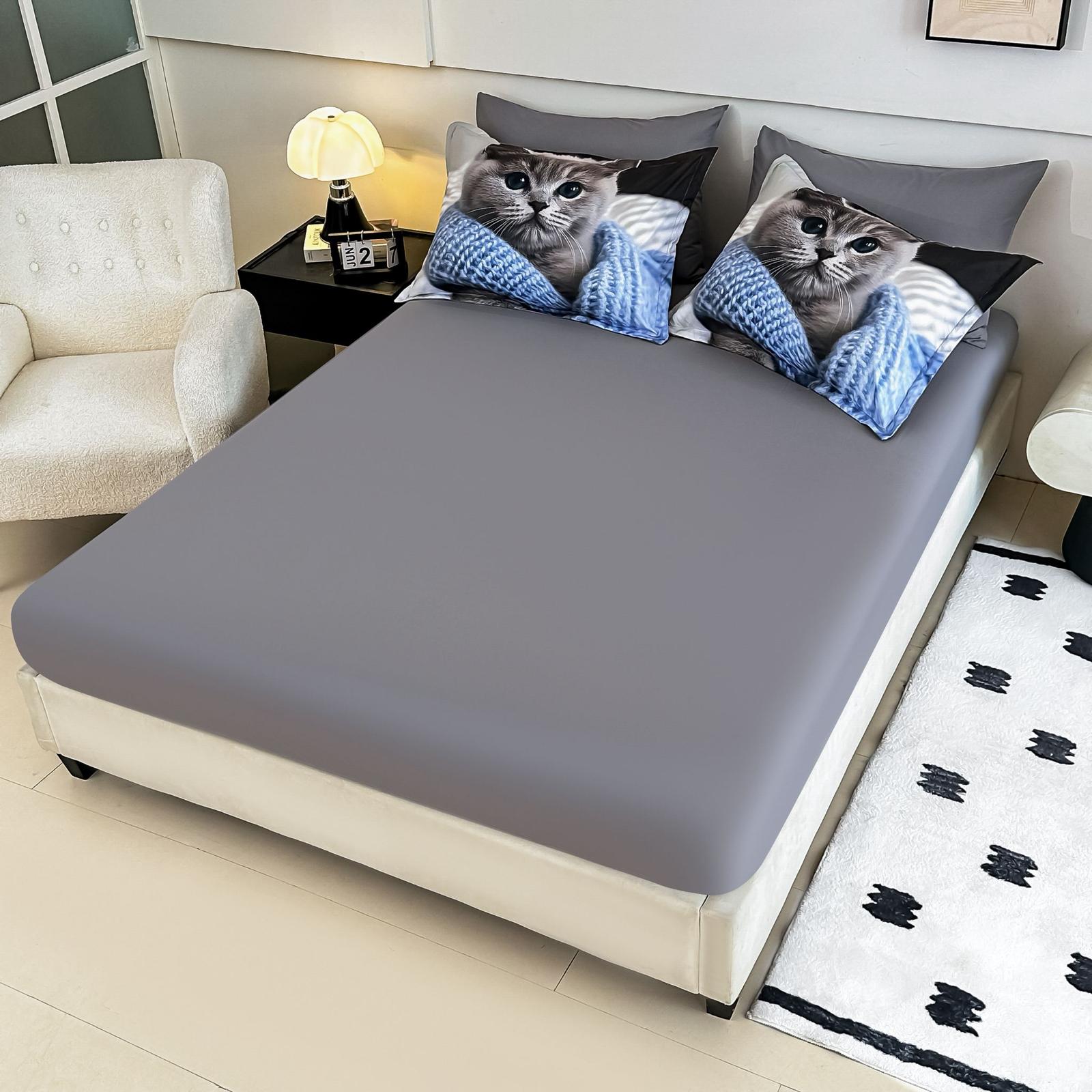 lenjerie 5d cu pisicuta si fular cearceaf lenjerie 5d cu pisicuta si fular cearceaf