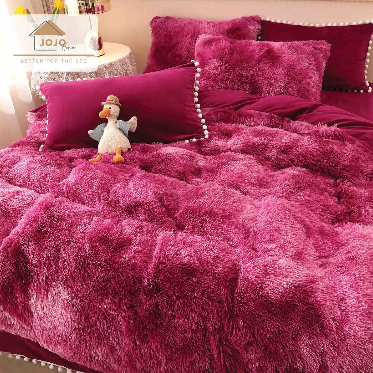 lenjerie cocolino fluffy rosu degrade lenjerie cocolino fluffy rosu degrade
