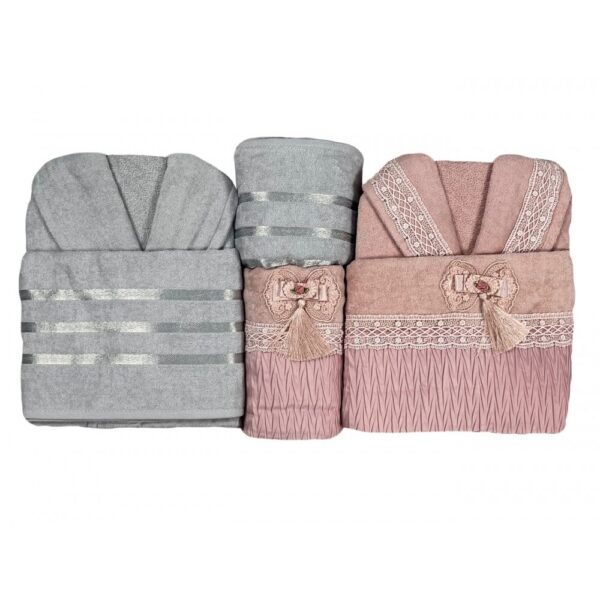 set halate gri + somon