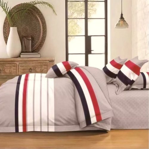 lenjerie bej cu dungi