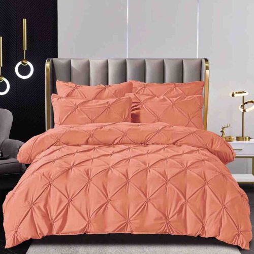 lenjerie pliuri maro portocaliu