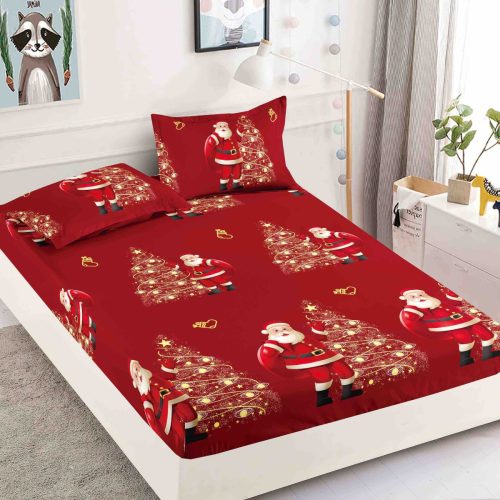 husa finet craciun bradut auriu