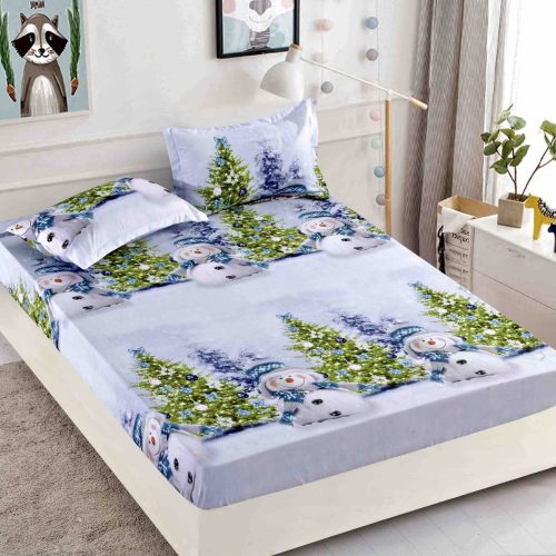 husa finet craciun fluffy snowman