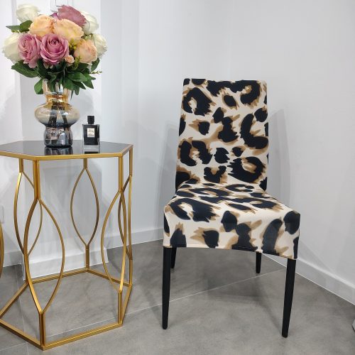 husa de scaun finet leopard