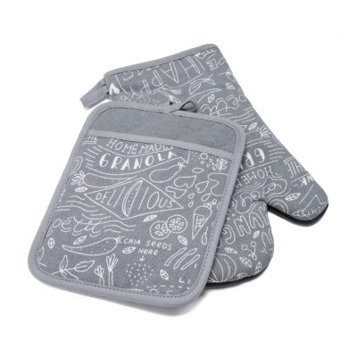 set bucatarie 2 PIESE - HR-KS2-GRI