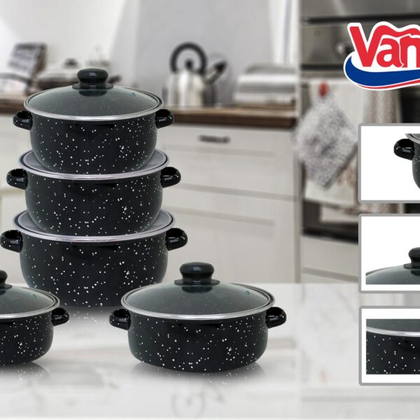 set gatit 10 piese petra