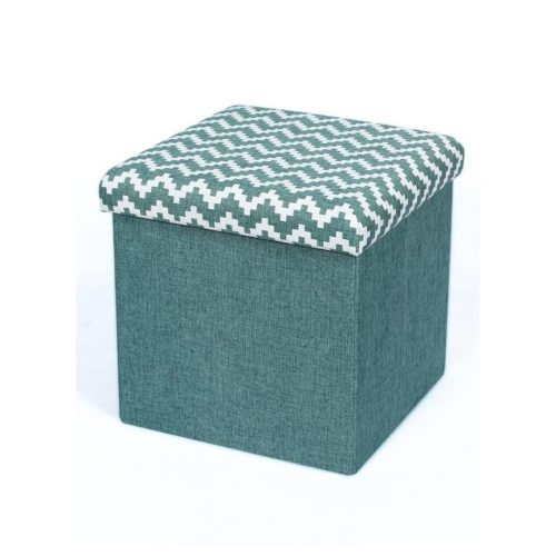 taburet textile zig zag