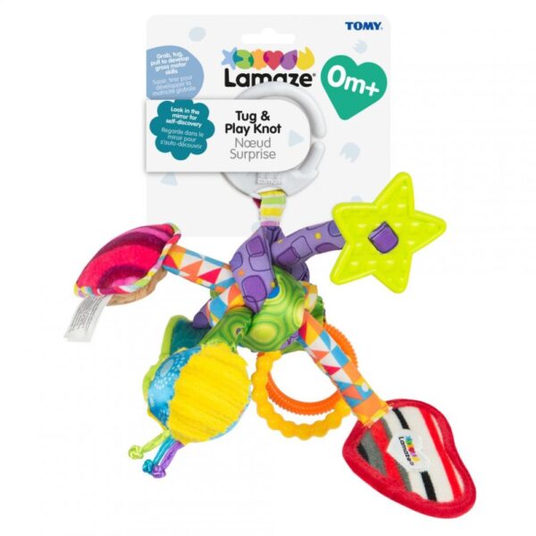 Lamaze- Jucarie multifunctionala Tug n Play Knot