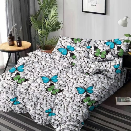 lenjerie din finet cu elastic 4 piese model cu pietre