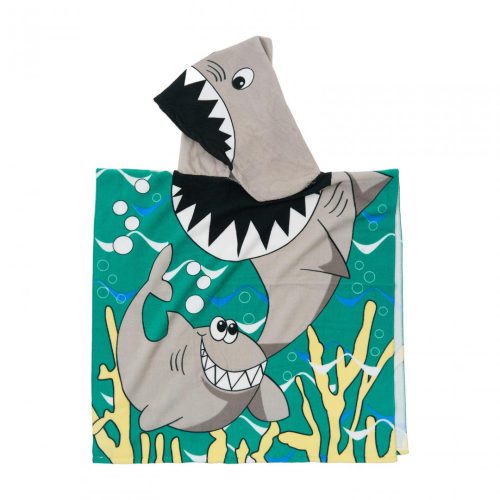 prosop-de-plaja-copii-poncho-shark-2