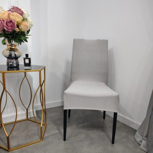 husa de scaun finet gri