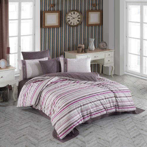 lenjerie bumbac ranforce Clara-Bej