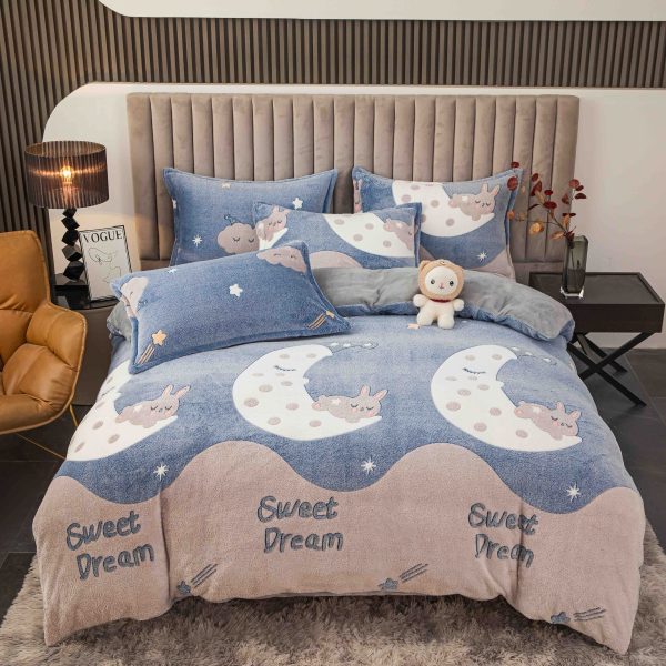 lenjerie albastra cu luna - sweet dreams