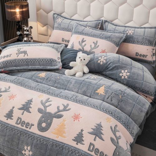 lenjerie craciun renul nou lateral